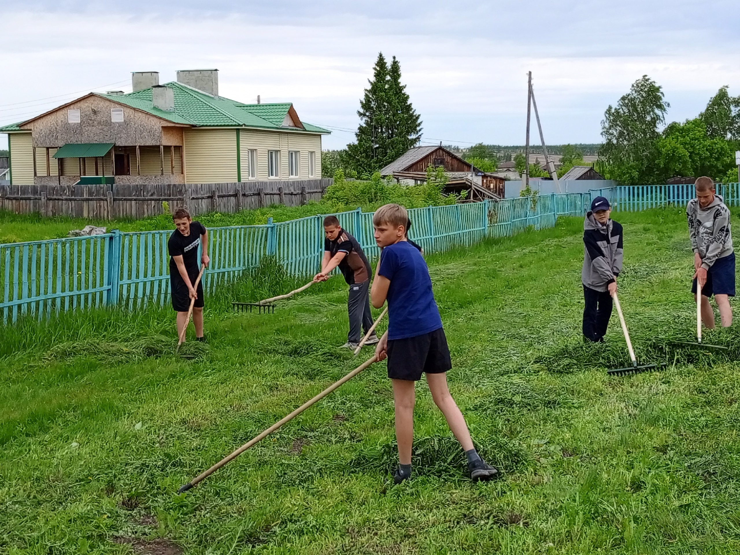 Трудовой десант.